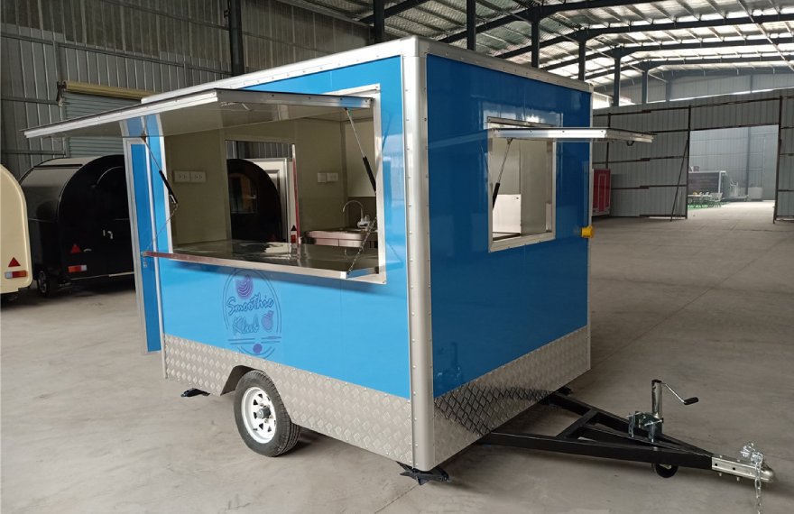 small portable kitchen trailer